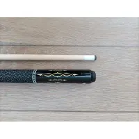Universal Poolcue - linen wrap and black/decal