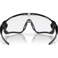 Oakley - Zonnebrillen - Jawbreaker Polished Black Clear/Black Photo Irid voor Unisex - Zwart