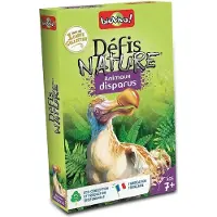 Bioviva Jeu de cartes Défis Nature Animaux disparus