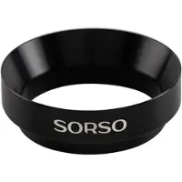 Sorso Barista doseerring, aluminium, 58 mm – Zwart