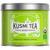 Kusmi Tea Green thee GINGER LEMON, 100 g losbladige thee in blik,