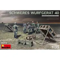MiniArt Modelbouwpakket Militaire voertuigen - 35273 Schweres Wurfgerät 40 Plastic - 1:35 - Modelbouw