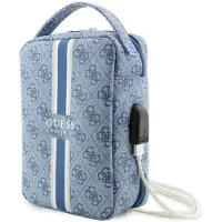 GUESS Torba GUHBP4RPSB Organiser niebieski/blauw 4G Bedrukte Strepen (Universeel), Smartphonehoes, Blauw
