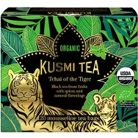 Kusmi Tea Biologische zwarte thee Tchaï of the Tiger – 20 mousseline theezakjes