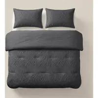 Sleeptime Lazy dekbed zonder overtrek Salva - Incl. kussensloop - Grijs - 240x200