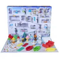 Spin Master PAW Patrol - Holiday Rescue Advent Calendar met 10 actiefiguren 7 voertuigen en meer