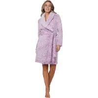 Rebelle - Badjas - Cin Cin - Roze - Fleece - Maat XL