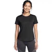 SKECHERS Stride Performance T-shirt Dames Zwart Sportieve T-shirts