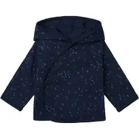 Noppies Naper Omkeerbaar Vest - Allover Print Black Iris - Mt. 56