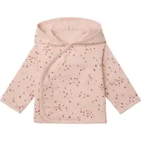 Noppies baby baby vest Naper met katoen lichtroze/roze All over print - maat 68