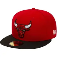 New Era Pet 'Chicago Bulls NBA Basic Cap' rood