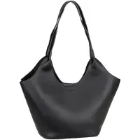 Seidenfeldt Shopper 'Nelma Tulip' zwart