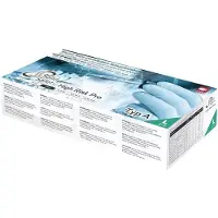 Ampri Wegwerphandschoen | maat M blauw | nitril | EN 374, EN 388 PSA-categorie III | 1 stuk - 081307 GR. M