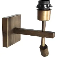 Steinhauer Wandlamp Stang 2995BR brons met LED leeslamp en E27 fitting