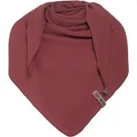 Knit Factory Liv Omslagdoek/sjaal - Stone Red - 180x130 Cm