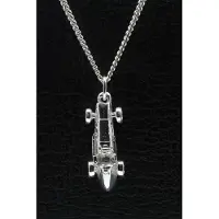 MOOYE ® - Collectie Zilveren Ferrari racewagen ketting hanger