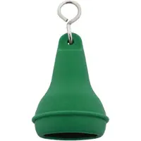 Combicraft Hotel sleutelhanger Mayfair met open onderkant 41x70mm groen - 10 stuks