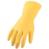 Asatex Chemicaliënhandschoen | maat 10 geel | EN 388, EN 374 | PSA-categorie III | 12 paar - HS/10