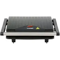 LUND Tosti apparaat/ Panini grill - 750W - Antiaanbaklaag (23 x 14,5 cm)