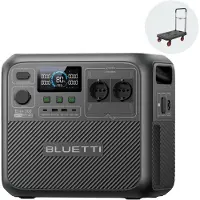 BLUETTI Elite 200 V2 2073,6 Wh - 2600 W (3900 W hefvermogen) draagbare stroomgenerator- 0-80% opladen in 45 minuten, voor kamperen, noodgevallen en vakanties.