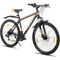Hiland Mountainbike 27 inch - Unisex MTB - 18 Versnellingen - Lichtgewicht Aluminium Frame - Schijfremmen - 3/6-Spaaks Sportvelgen