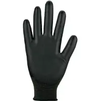 Asatex Handschoen | maat 10 zwart | polyamide m. Soft-polyurethaan | polyamide m. Soft-polyurethaan | 12 paar - 3709/10