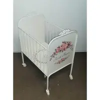 Meander kinderbed, metalen, 66x44x86 cm