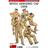 Other Modelbouwpakket Militaire voertuigen - 35387 British Armoured Car Crew - Special Edition - 5 Figuren Plastic - 1:35 - Modelbouw