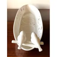Villeroy & Boch kaarsschaal - porselein - kleur wit