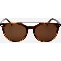 Rodenstock Zonnebril - - RR329 - Ronde montuur - Kunststof - Licht turquoise / Bruin