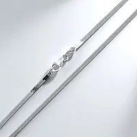 Cavill - 925 Sterling Zilveren Ketting - Gerhodineerd - Visgraat Design - 45 cm - Moderne Fijne Zilveren Ketting Dames - Elegant en Duurzaam
