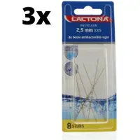 Lactona Ragers EasyClean XXS 2.5mm Geel - 3 x 8 stuks - Voordeelverpakking