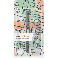 Kwmobile smartwatch bandje en bumper van silicone - geschikt voor Xiaomi Smart Band 10 / Smart Band 9 / 8 7 6 5 4 3 - in zwart - Optimale bescherming