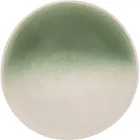 Konges Sløjd Secret de Gourmet Mala Diep bord Ø19cm - Set van 6 stuks - Wit/Groen