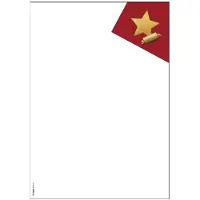 Sigel W'Papier Cut-out Style gold A4