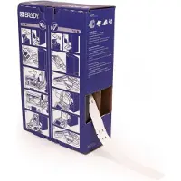 Brady BM-10x60-348-WT polyolefin tags wit 10 mm x 60 mm (origineel)