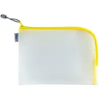 Herma Universeel mesh-zakje A5 26x20cm geel