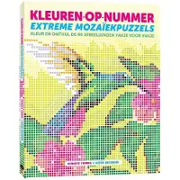 Uitgeverij MUS Kleuren op Nummer: Extreme Mozaïek Kleurboek