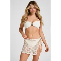 Hunkemoller Strand Rok Sunset Lace Wit Dames | Maat: 2XL