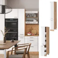 Vicco R-Line Apotheekkast – 30 cm Wit Hoogglans