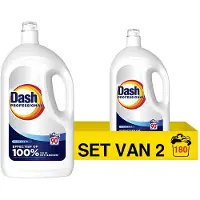 Dash Aanbieding: Professional Vloeibaar Wasmiddel Classic (2 flessen - 180 wasbeurten)