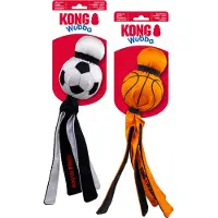 Kong wubba sport voetbal - 7,5x7,5x33 cm - Speelgoed Honden