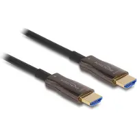 DeLOCK Active Optical HDMI Cable with metal armouring 8K 60 Hz 50 m