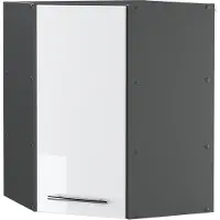 Vicco Fame-Line Hoek hangkast – 57 cm Wit Hoogglans