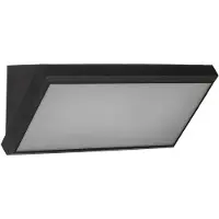 LINDBY Buitenverlichting , Abby, Zwart, Balkon, Kunststof, Modern