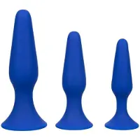 Calexotics - Admiral Kit 3 Anale Plug Blue