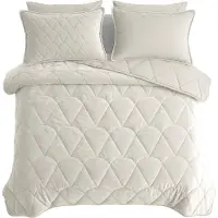 Royal Textile Lazy dekbed zonder overtrek beige - 100% velvet - 300 gr/m²