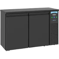 CombiSteel BARKOELER COMBISTEEL, ZWART 2 DEUREN, 138(B)x55(D)x95(H)cm, 230V/360W