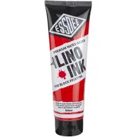 Essdee Block Printing Ink Verf voor linosnede Brilliant Red (Scarlet) 300 ml