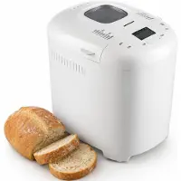 Heinner Broodbakmachine – 550 W – 700–900 g – 15 Programma’s – LCD-display – 3 Bruiningsstanden – 13 Uurs Timer – Warmhoudfunctie – Uitneembare Anti-aanbakbakvorm – Wit
